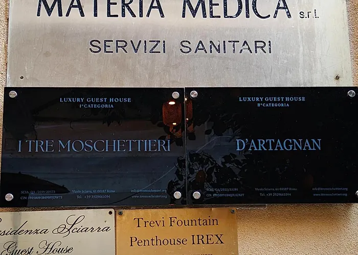 Oda ve Kahvaltı I Tre Moschettieri - D'artagnan Luxury Roma